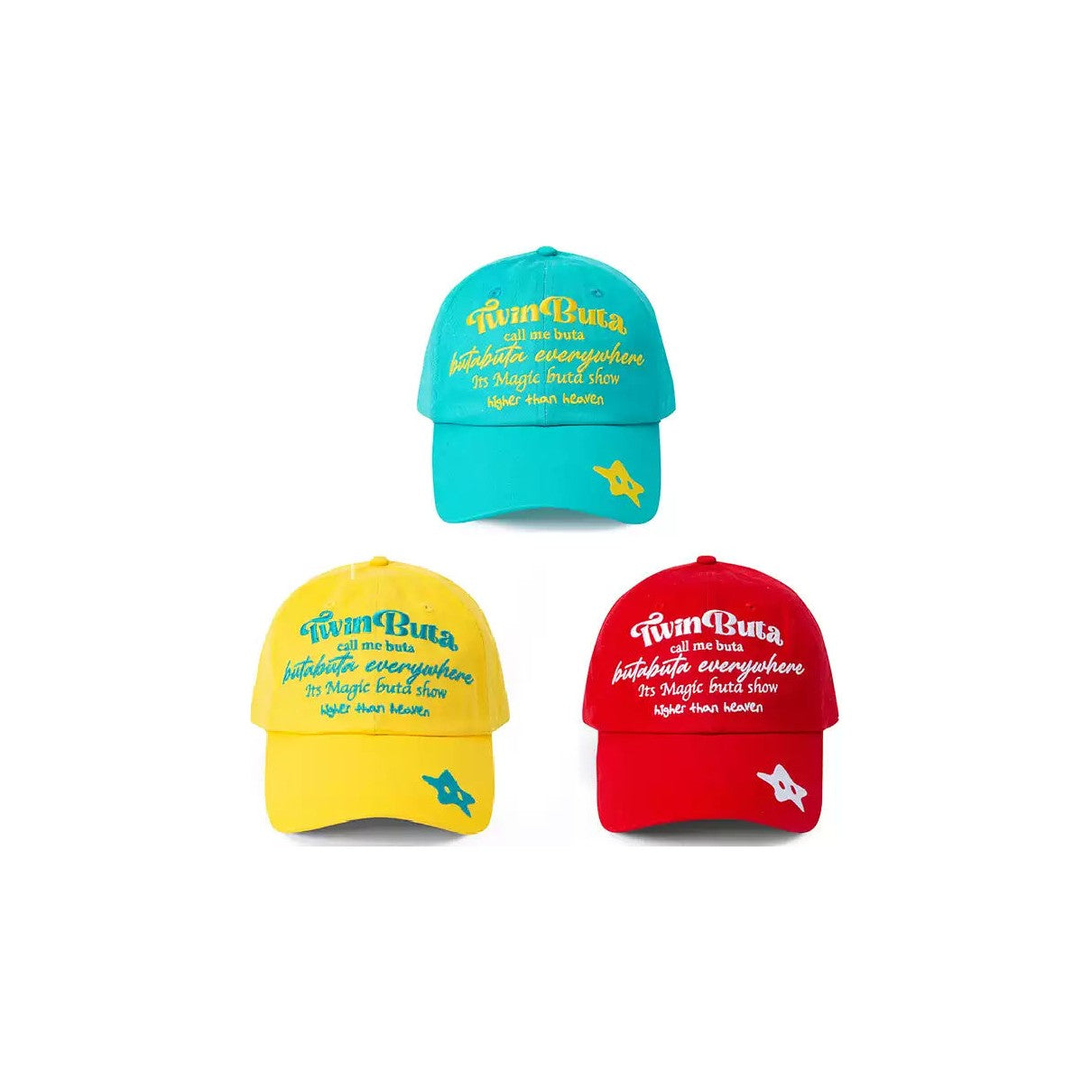 Call Me Buta Script Corduroy Baseball Cap