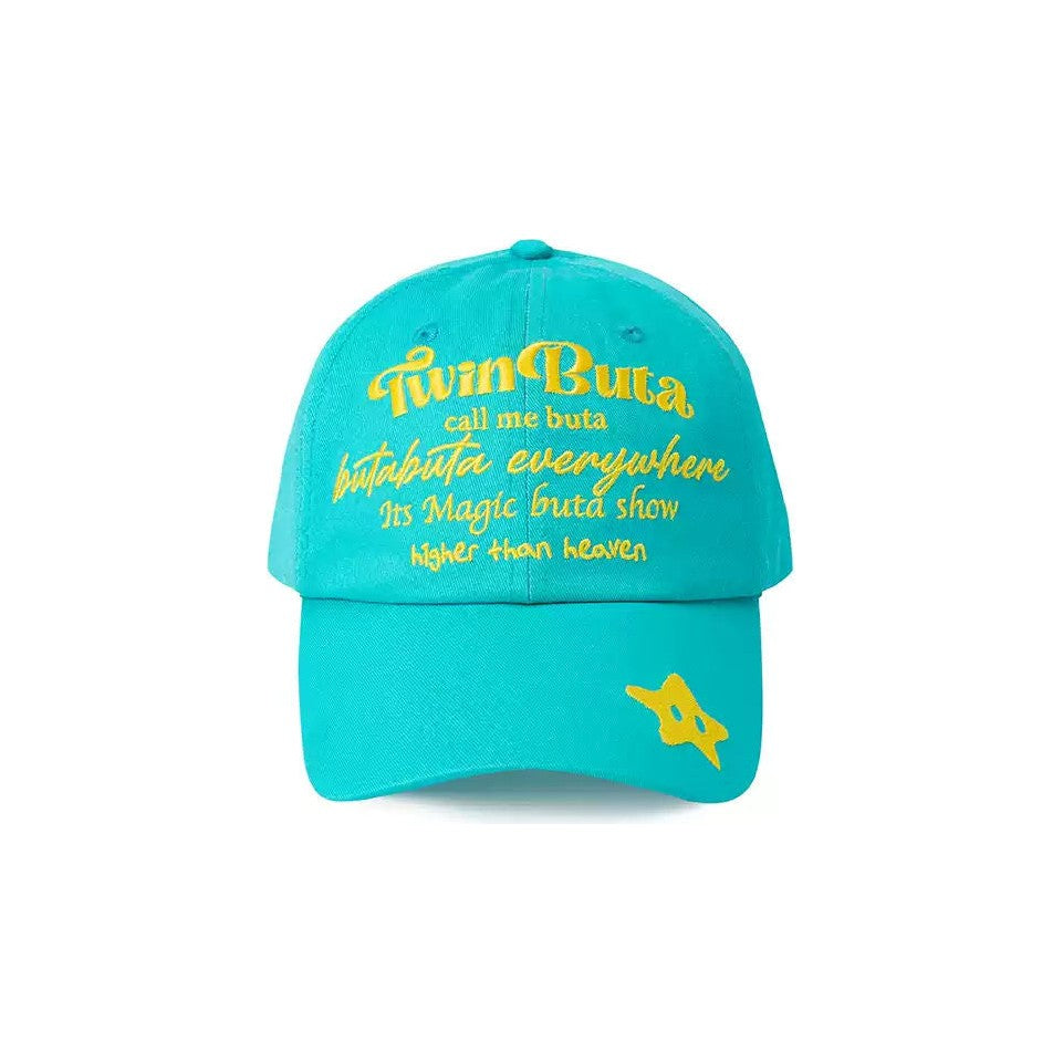 Colorblock Embroidery Slogan Baseball Cap