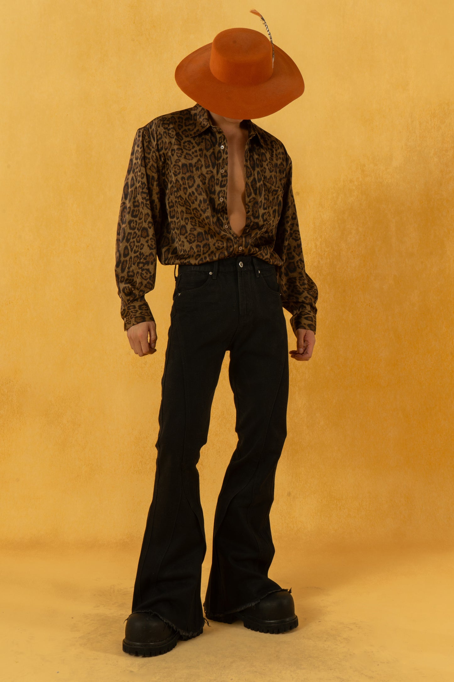 Leopard Print Relaxed Shirt