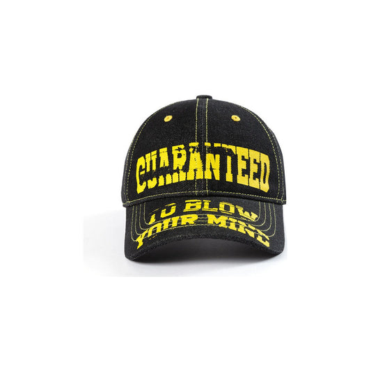Rebellious Cupid Washed Contrast Screen Print Baseball Cap