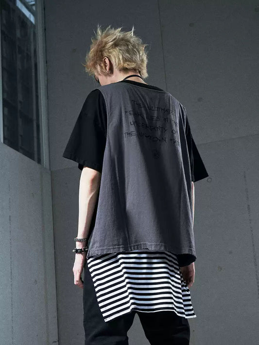 VENTUREK Punk Rock Street Hip Hop Fashion Stripe Scarf Wrap