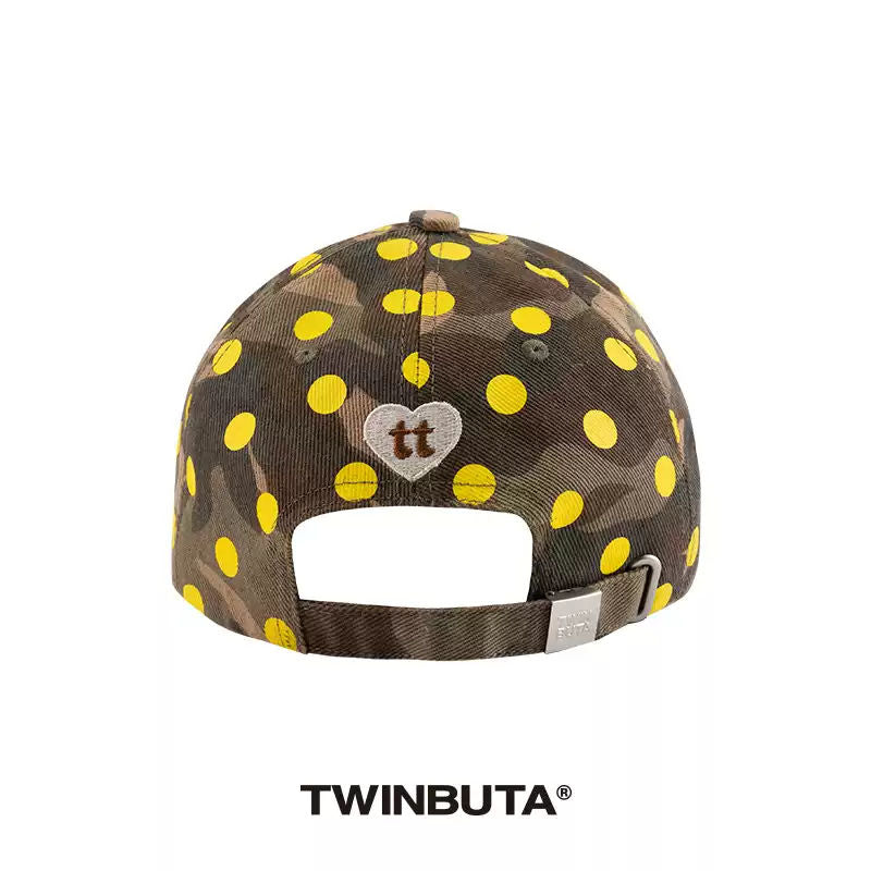 TWINBUTA BUTA DEMON Camo Dot Baseball Cap