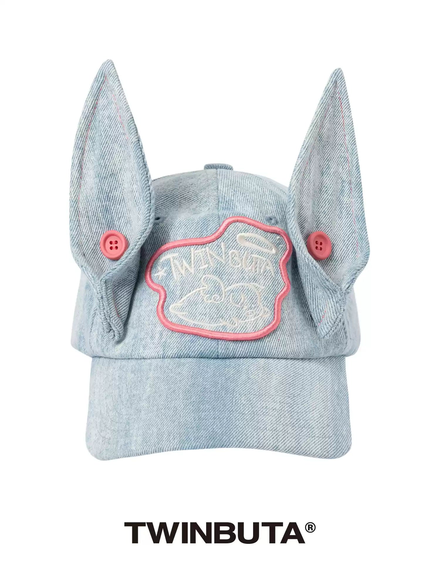 TWINBUTA Don't Touch My Ears Unstructured Baseball Cap